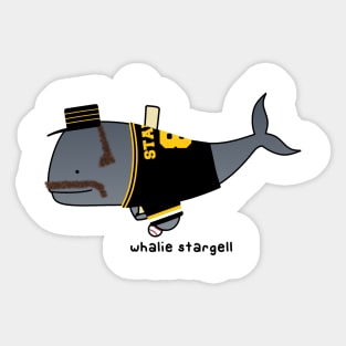 whalie stargell Sticker